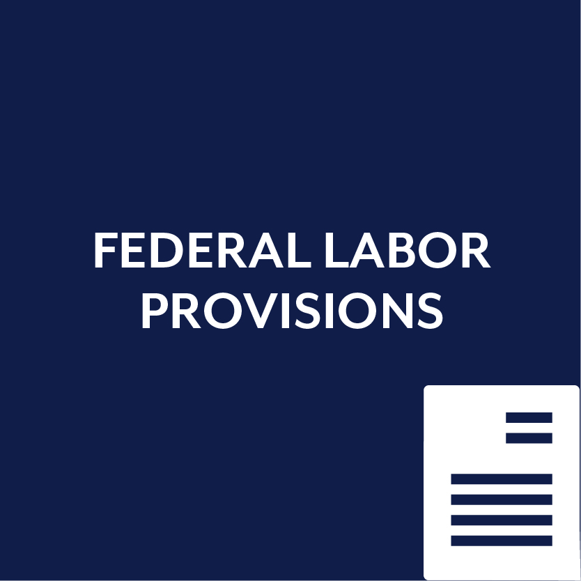 Federal Labor Provisions