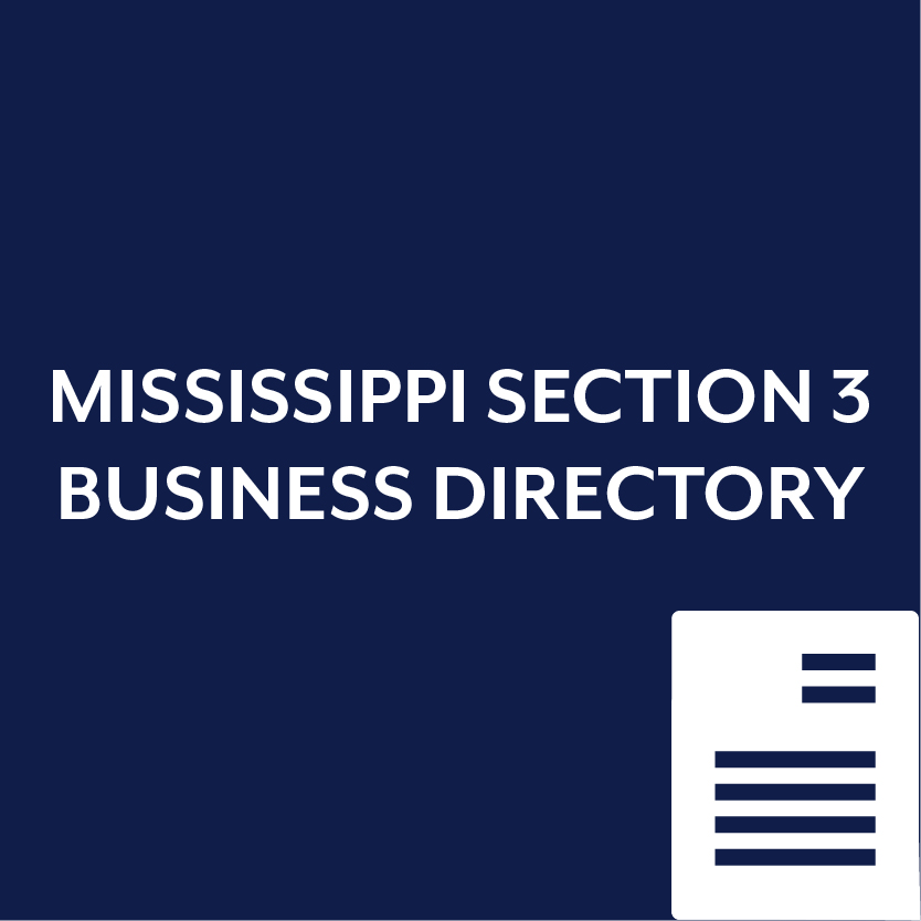 Mississippi Section 3 Business Directory