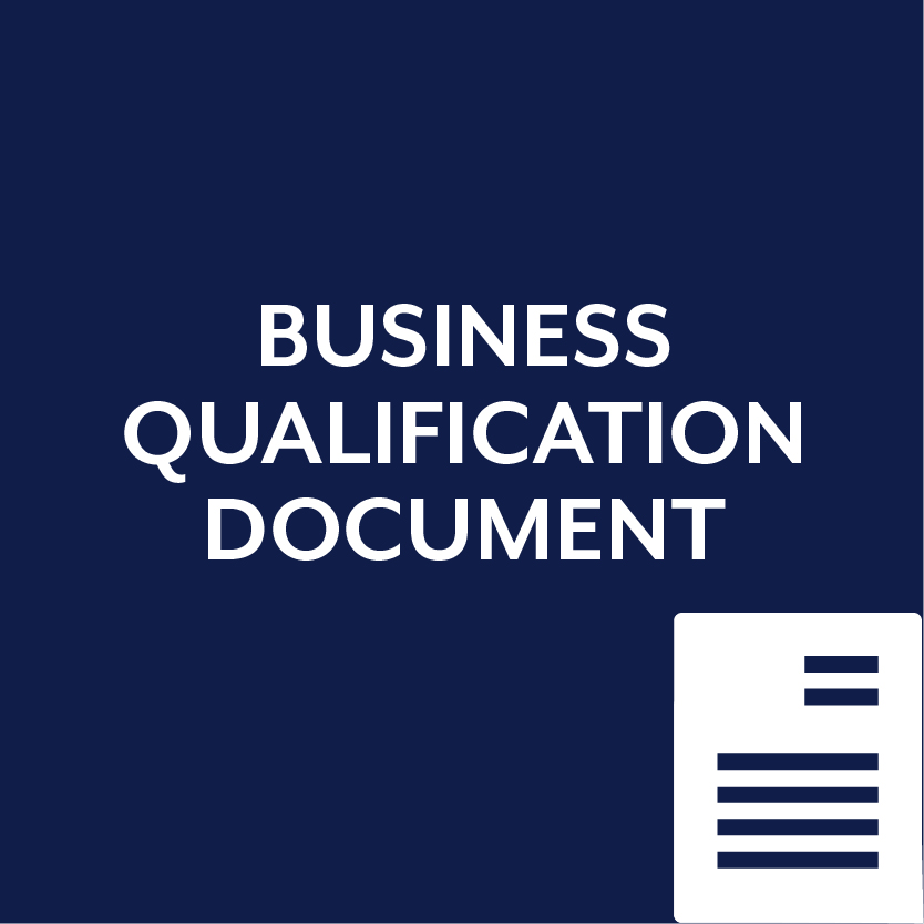 Business Qualification Document