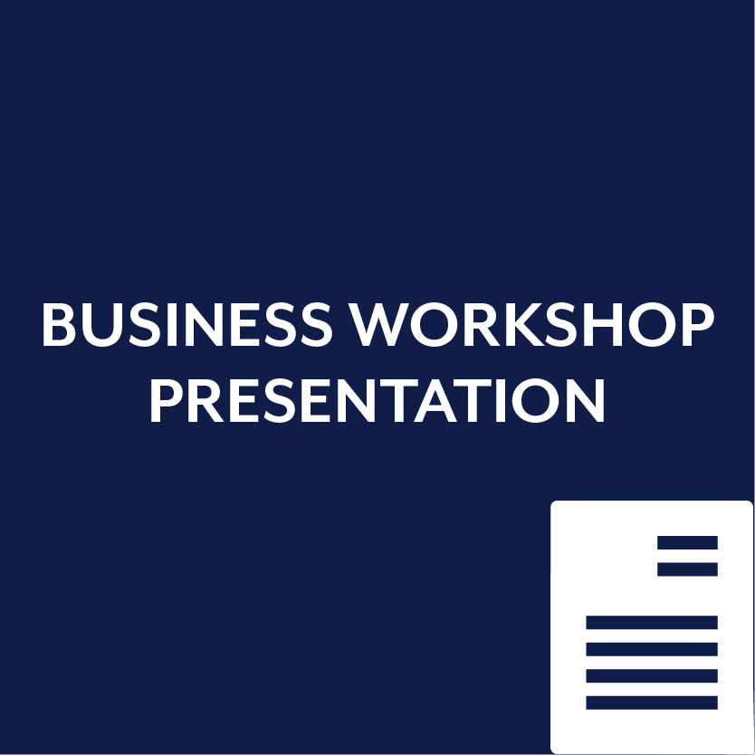Business Workshop Presentation