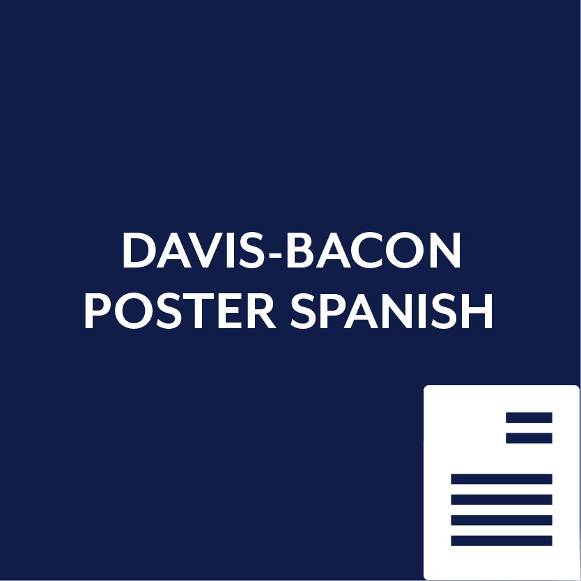 Davis Bacon Poster in Spanish