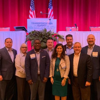 staff at transportation summit